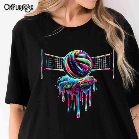 VOLLEYBALL NEON DRIP