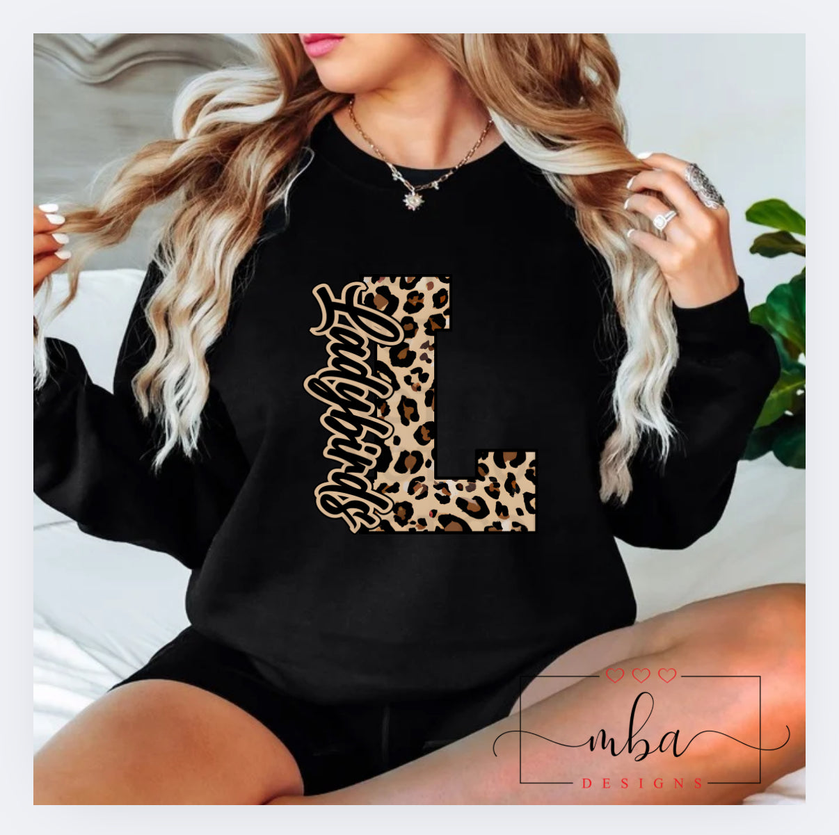 Custom Team Brown Leopard Mascot