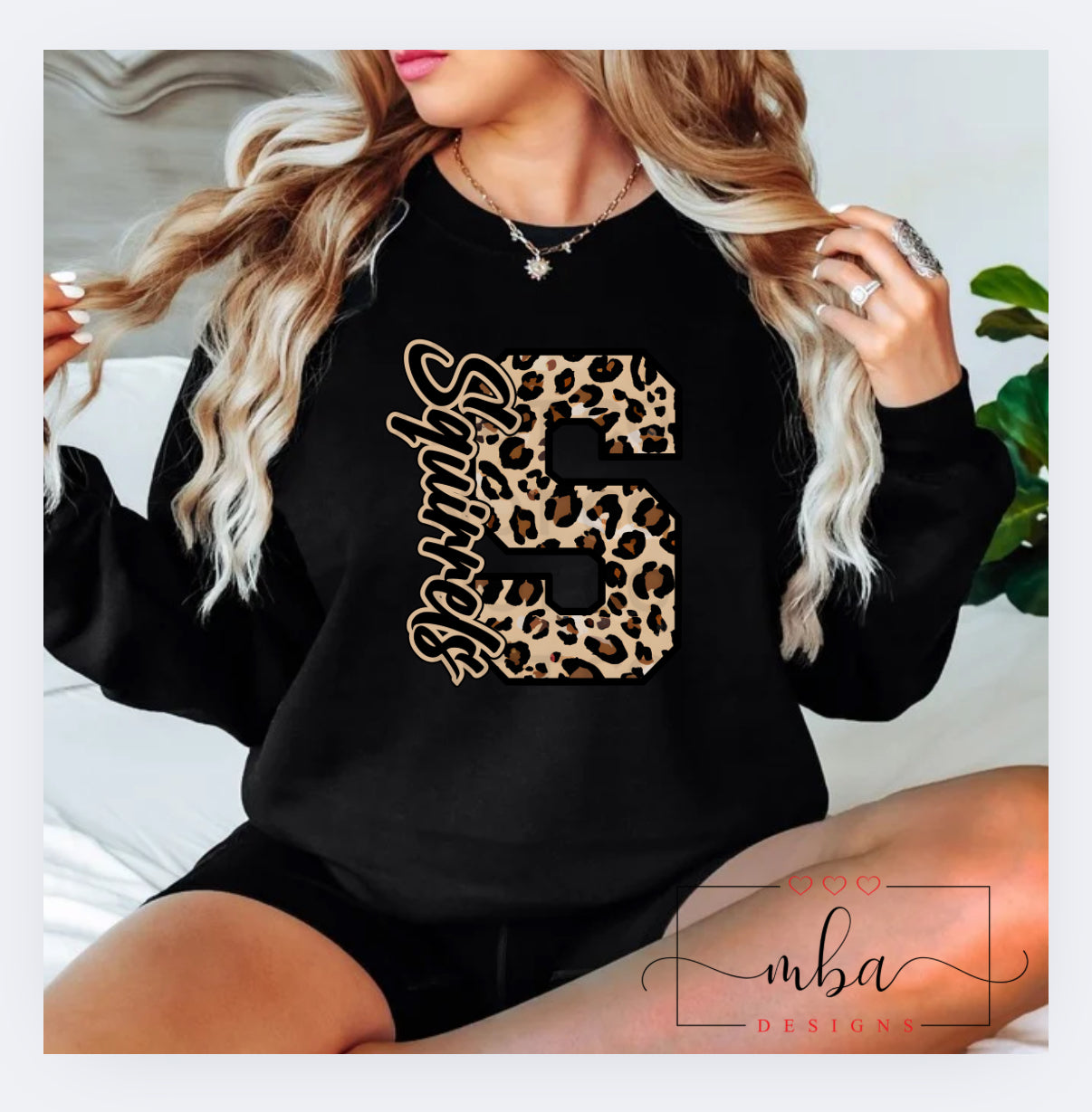 Custom Team Brown Leopard Mascot