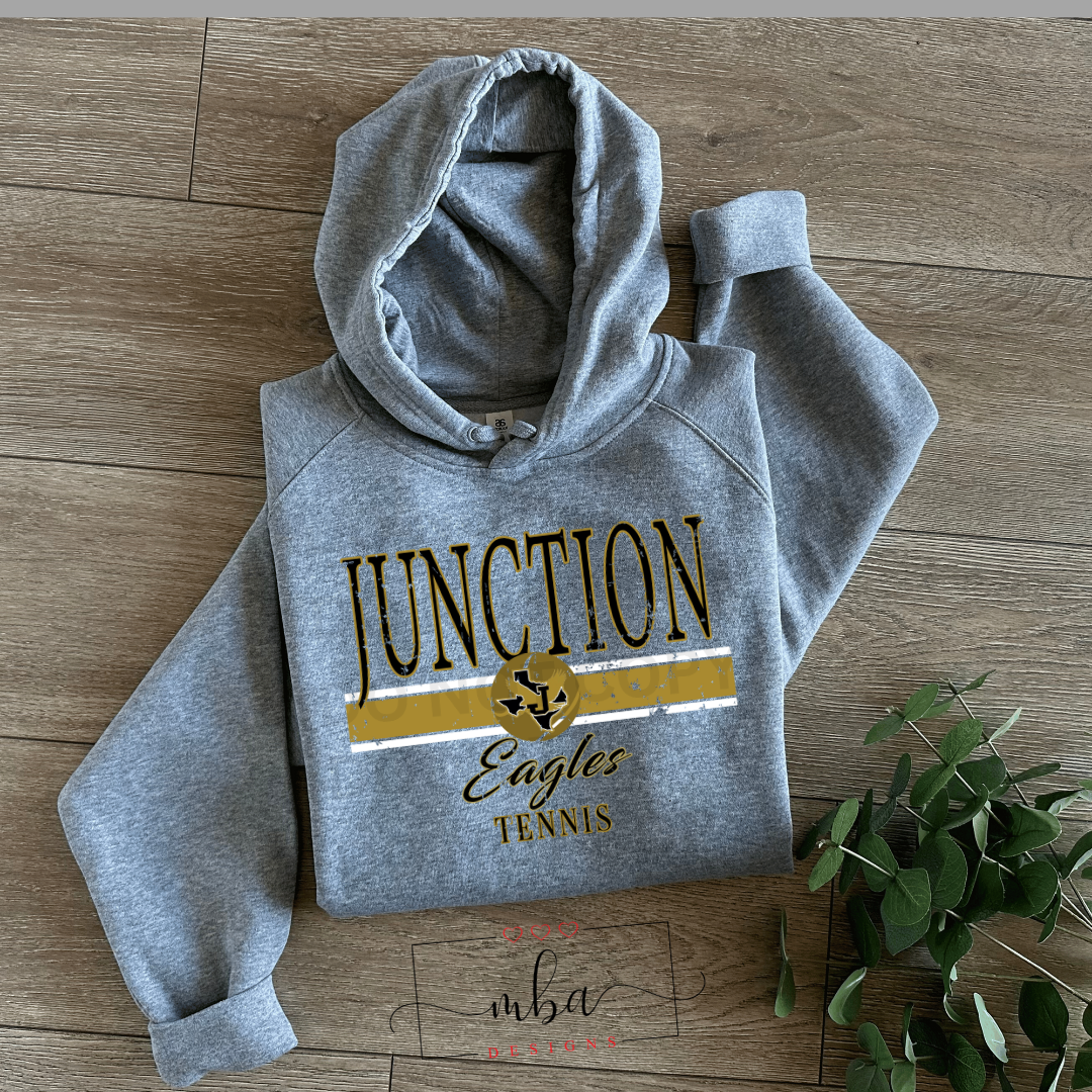 Custom Team TENNIS Distressed Logo
