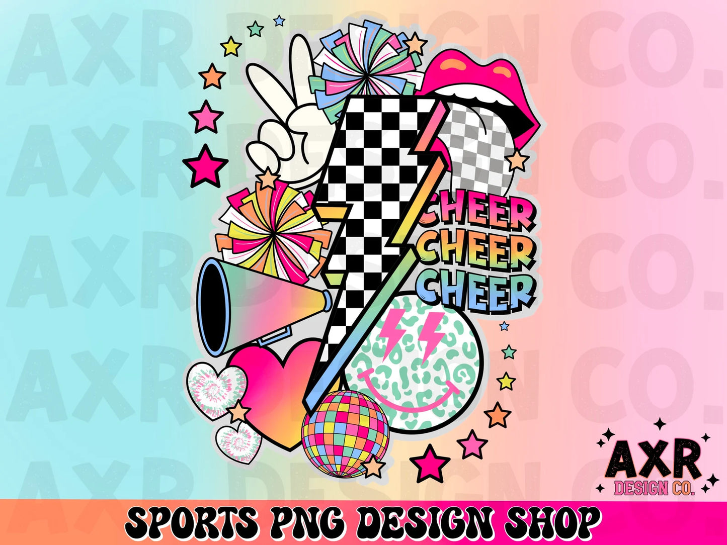 CHEER RETRO BOLT