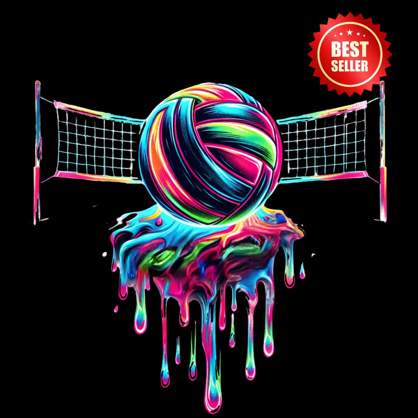 VOLLEYBALL NEON DRIP