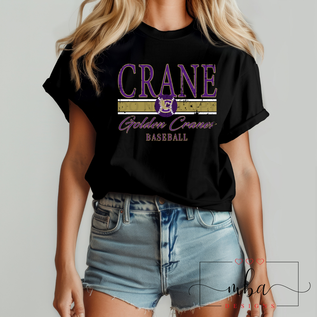 Custom Team BASEBALL Distressed Logo