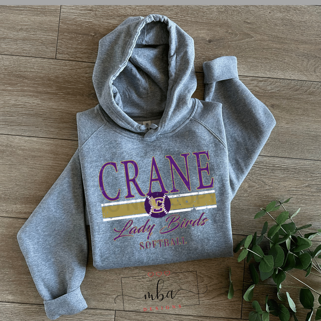 Custom Team SOFTBALL Distressed Logo