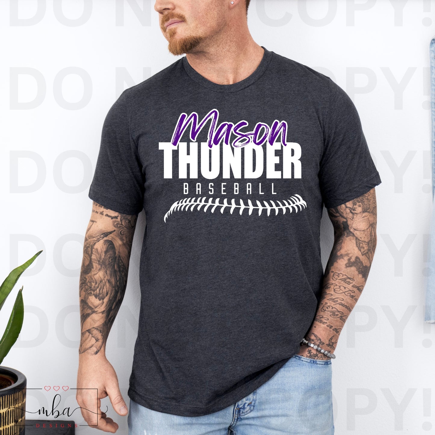 Mason Thunder Baseball Stitching