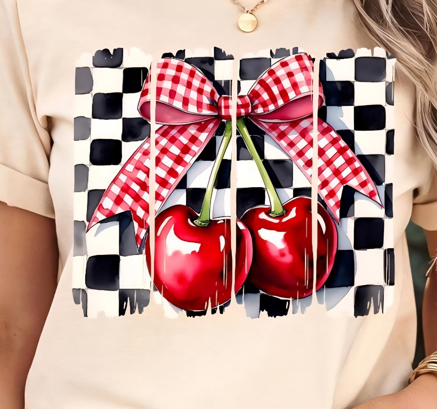 Red Plaid Bow