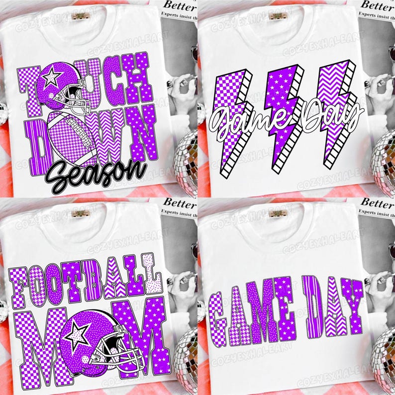 Purple Football Bundle