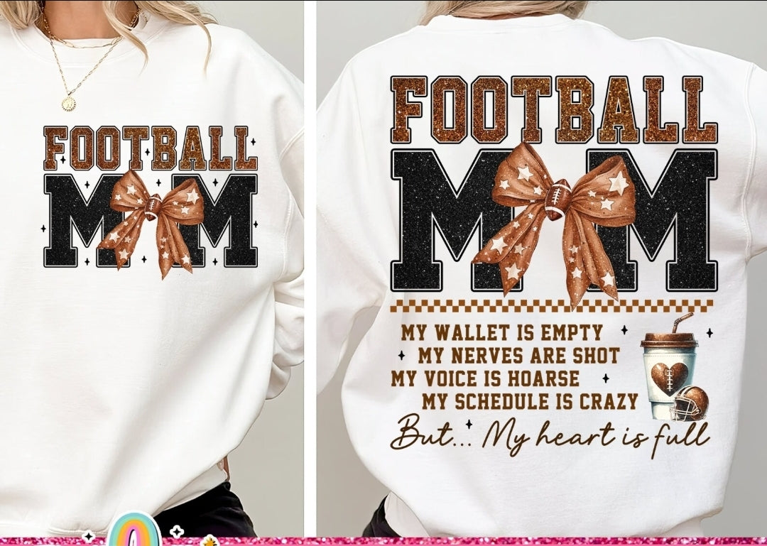 Football Mom My Wallet is Empty