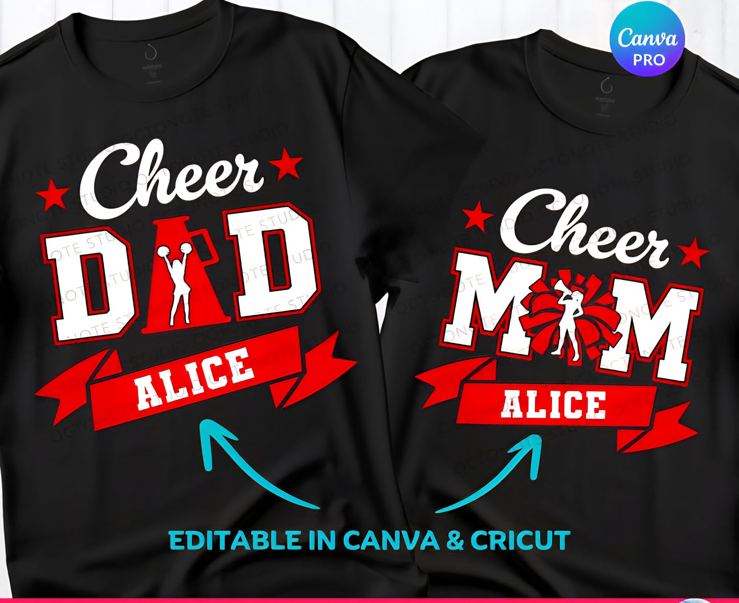Cheer Dad/Mom custom