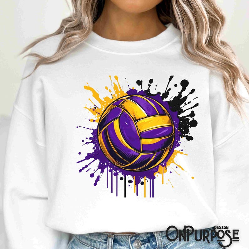 Purple Gold Splattered VB
