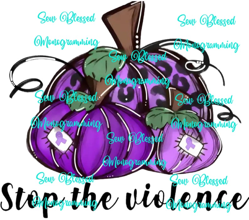 Stop The Violence Purple Pumpkins