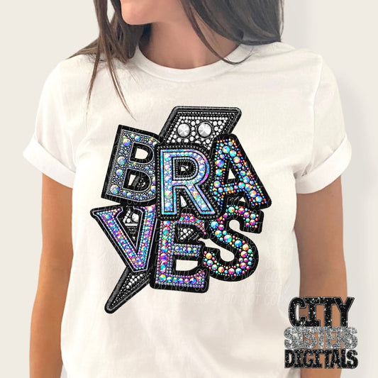 Braves Lightning Bolt