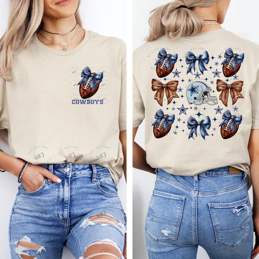 Cowboys Coquette Bows