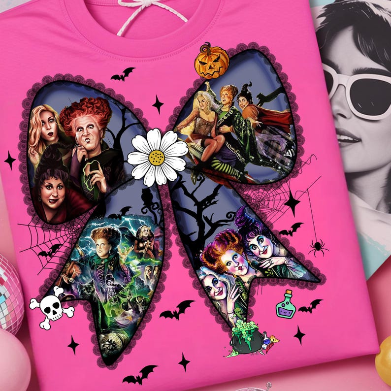 Gothic Halloween Witch Bow