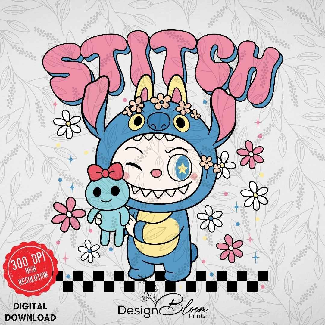 Labubu Stitch