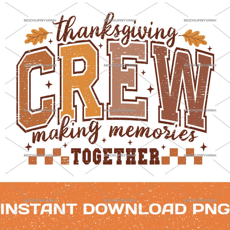 Thanksgiving Crew Distressed