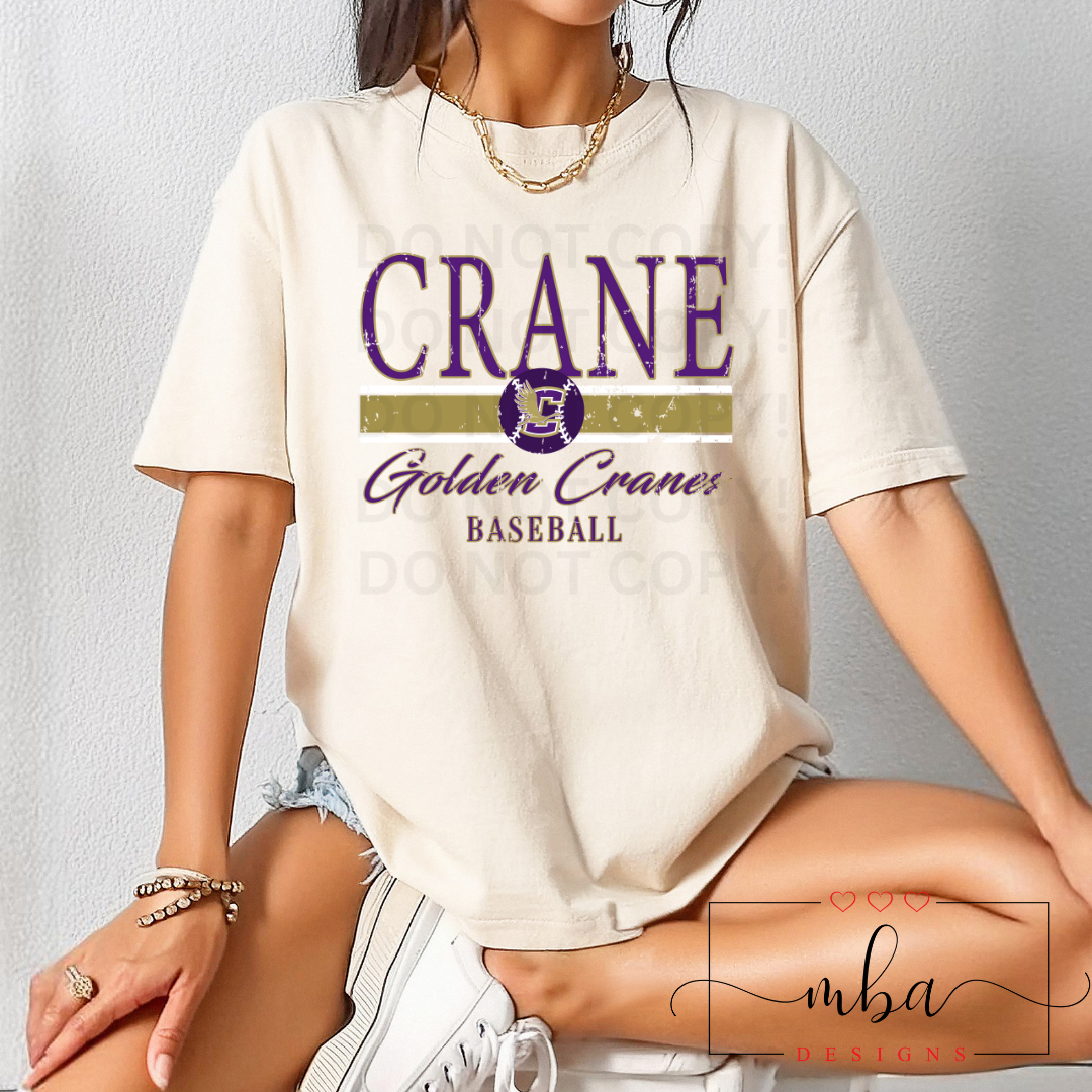 Custom Team BASEBALL Distressed Logo
