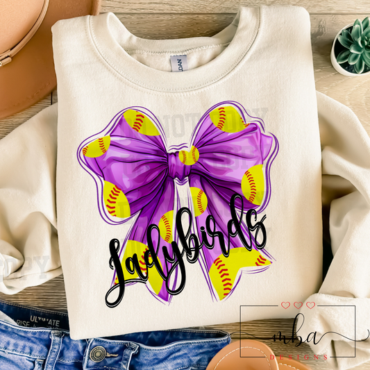 Custom Bow Softball Team