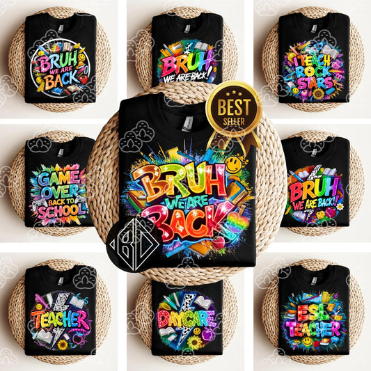 NEON COLLAGE BACK TO SCHOOL