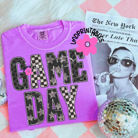 GAMEDAY STAR CHECKERED