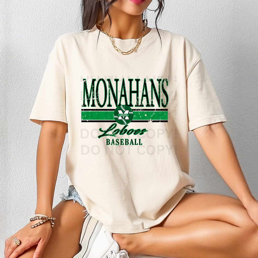 Custom Team BASEBALL Distressed Logo