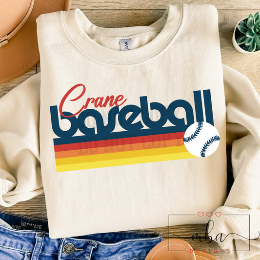 Custom Baseball Team Retro