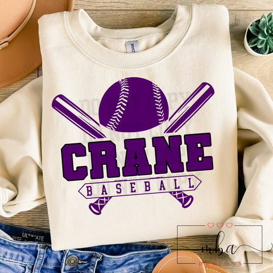 Custom Baseball Team Double Bat