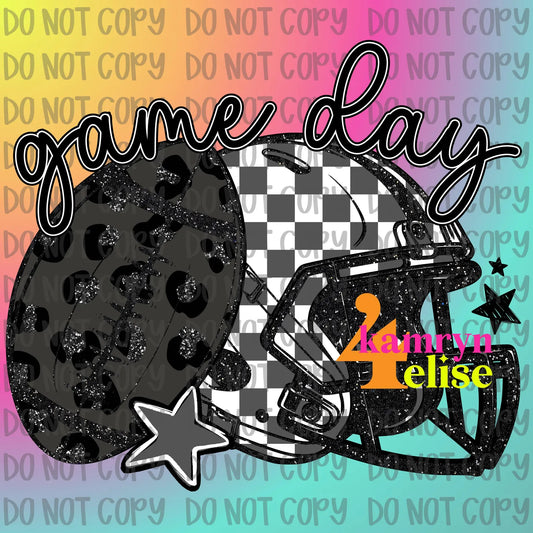 GLITTER FOOTBALL
