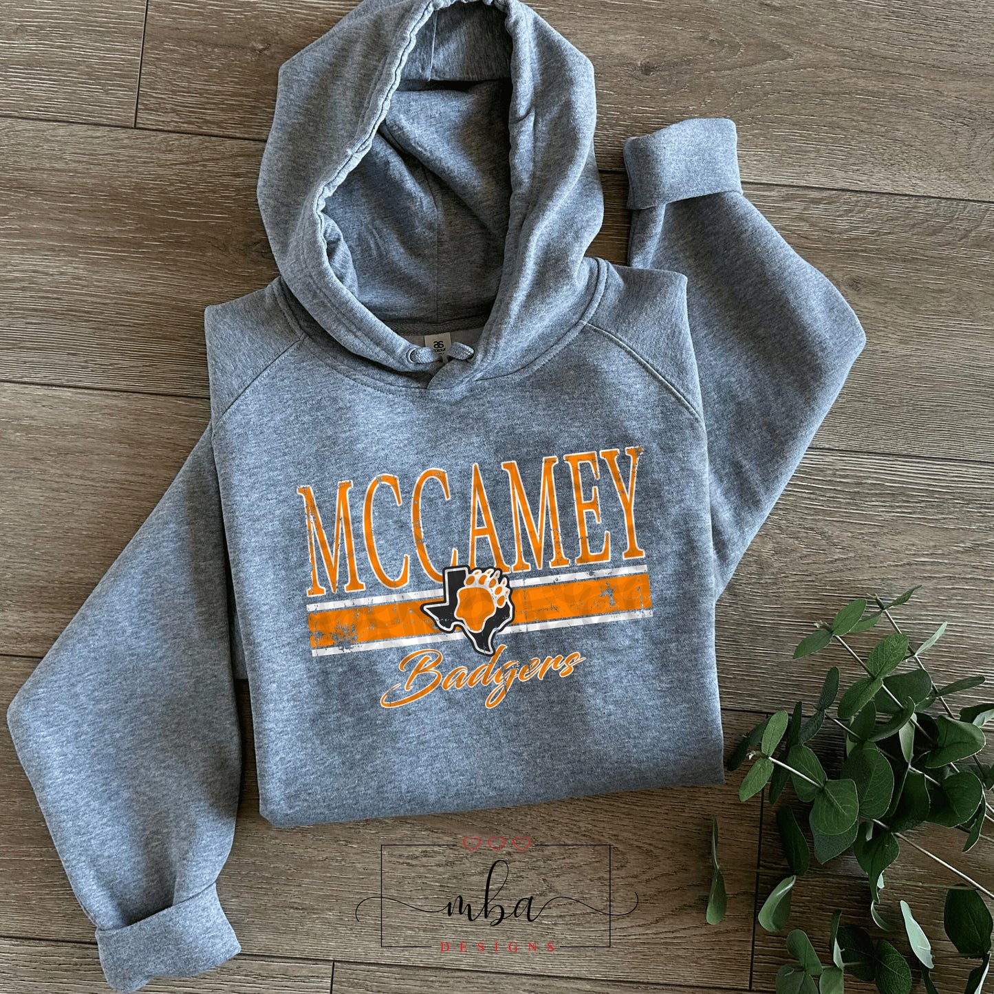 Custom Team Distressed Hoodies
