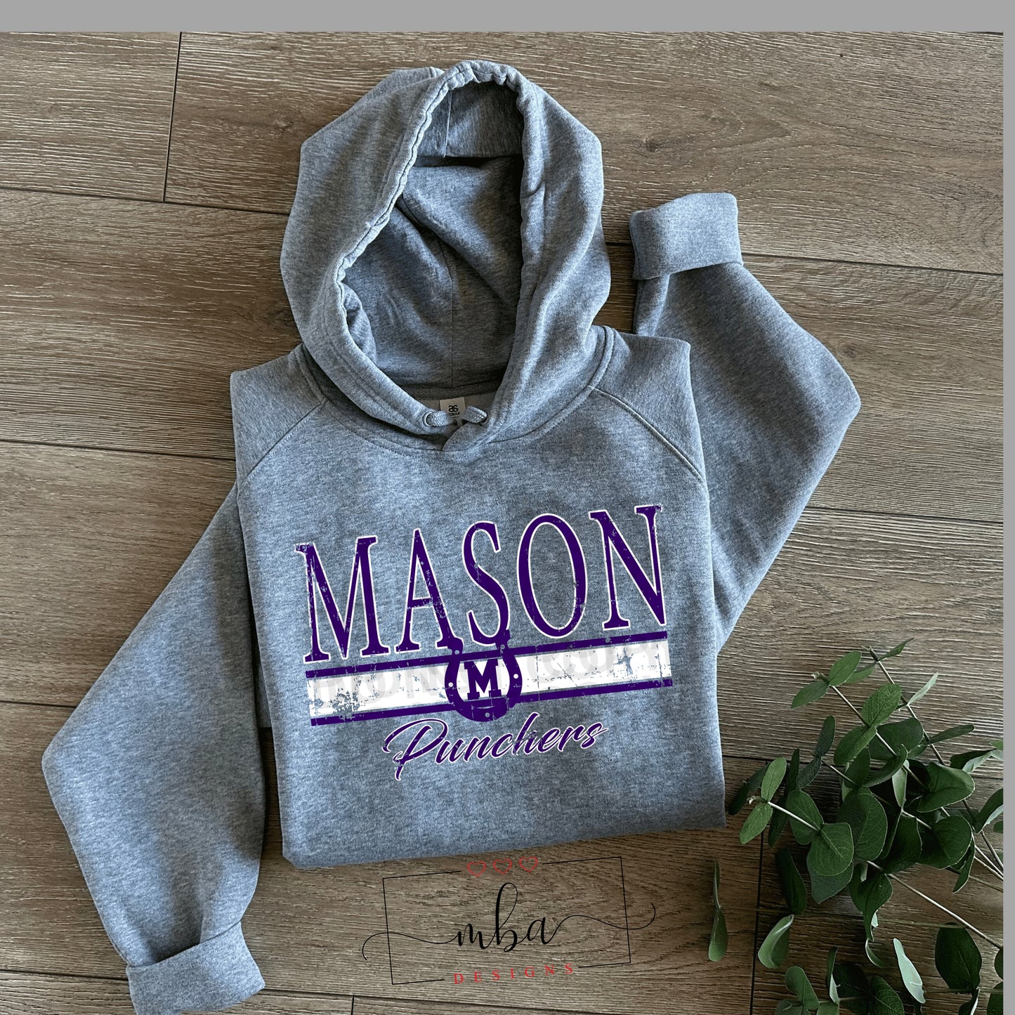 Custom Team Distressed Hoodies