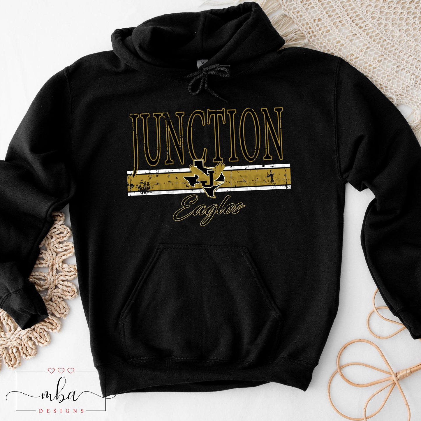 Custom Team Distressed Hoodies