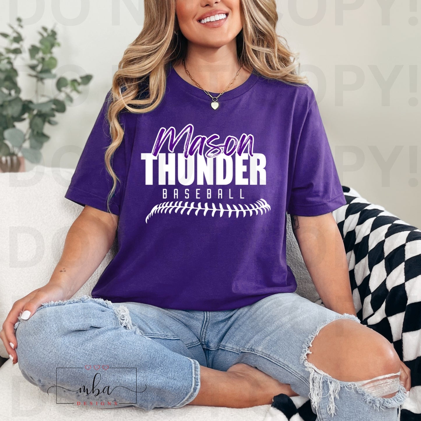 Mason Thunder Baseball Stitching