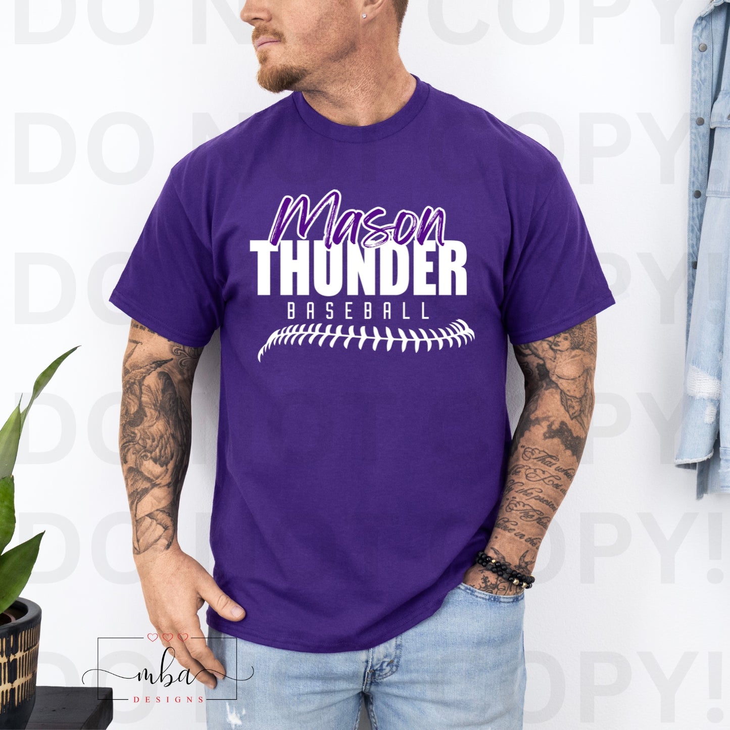 Mason Thunder Baseball Stitching