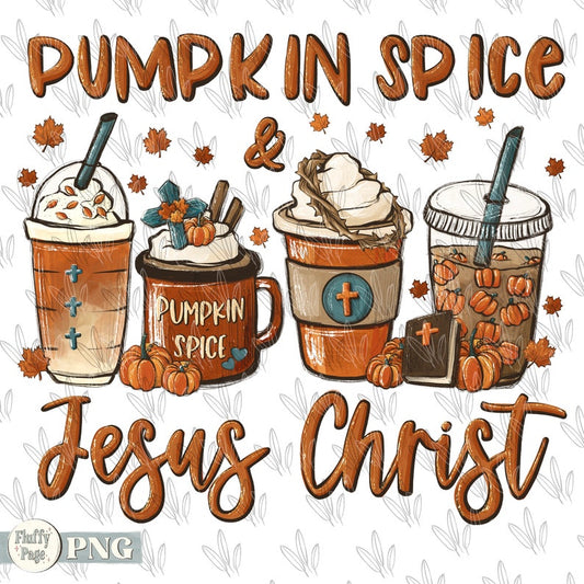 Pumpkin in spice Jesus Christ