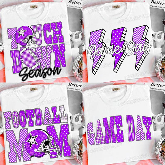 Purple Football Bundle