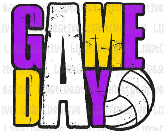 Game Day purple/gold
