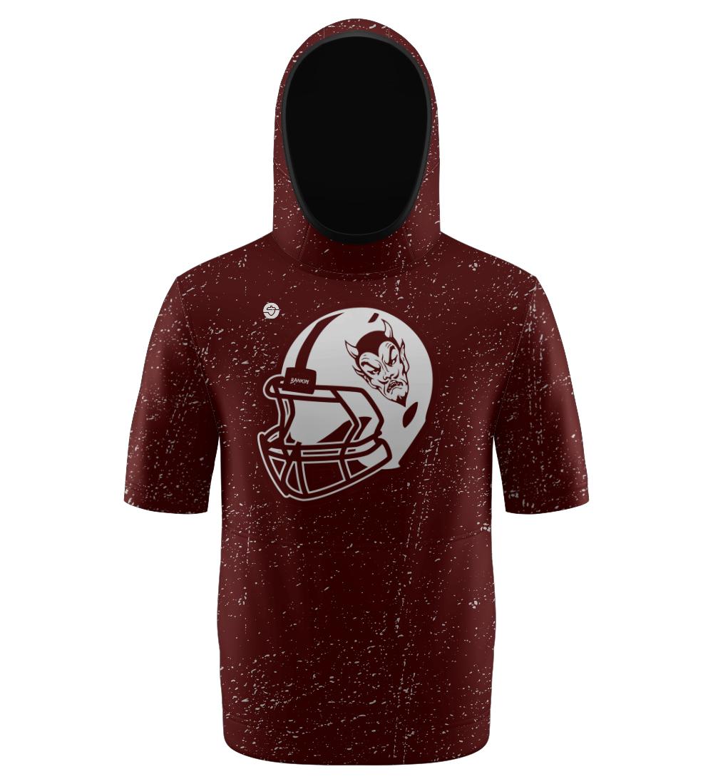 Performance Hooded Tees- Football Helmet Custom Team