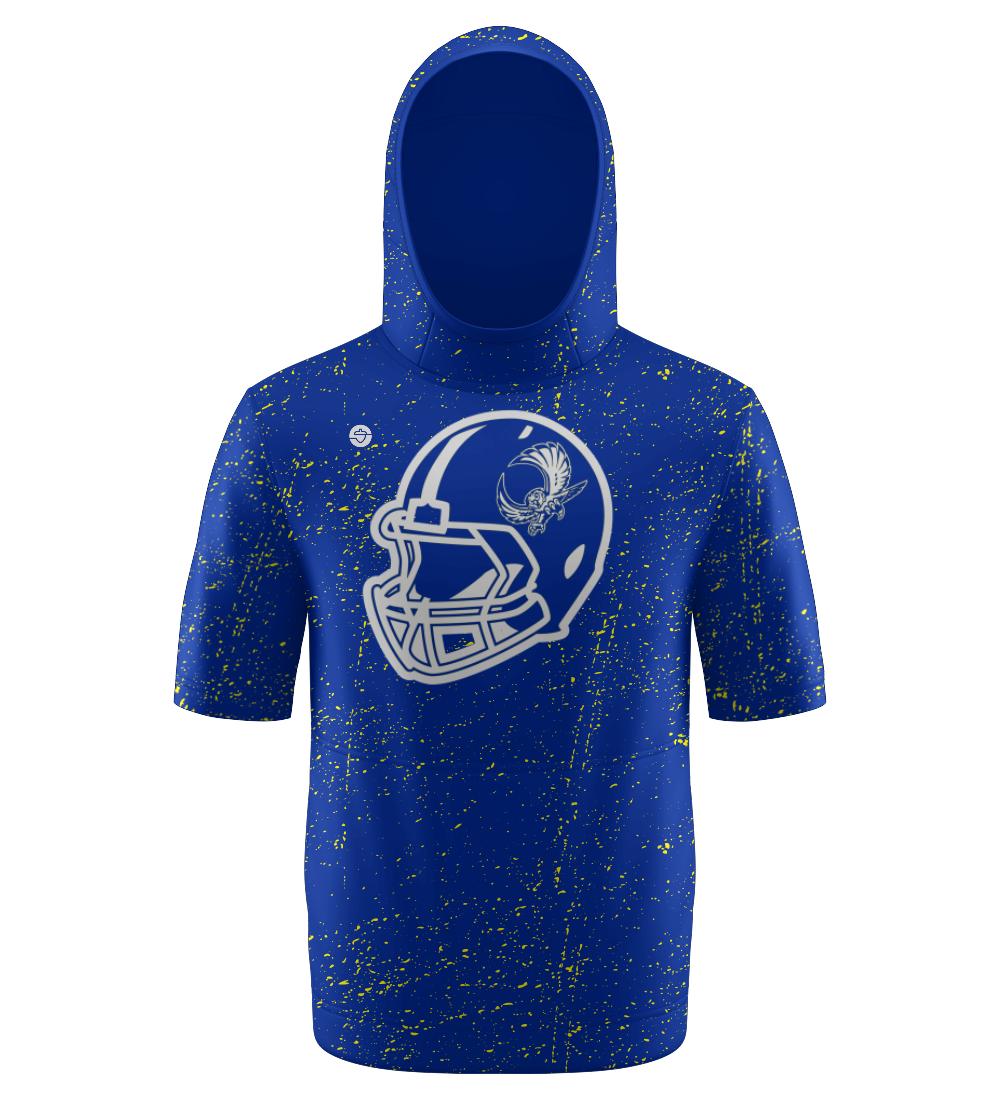 Performance Hooded Tees- Football Helmet Custom Team