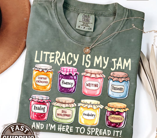 Literacy Jam Small Jars