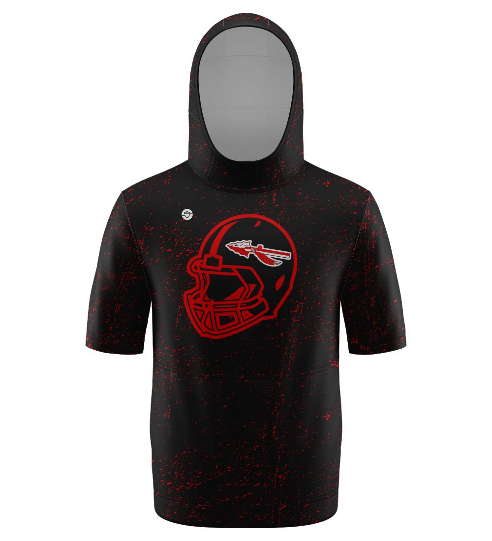 Performance Hooded Tees- Football Helmet Custom Team