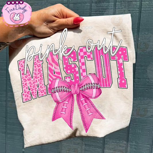 Pink Out Mascot