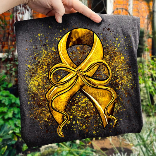 Sparkling Gold Bow