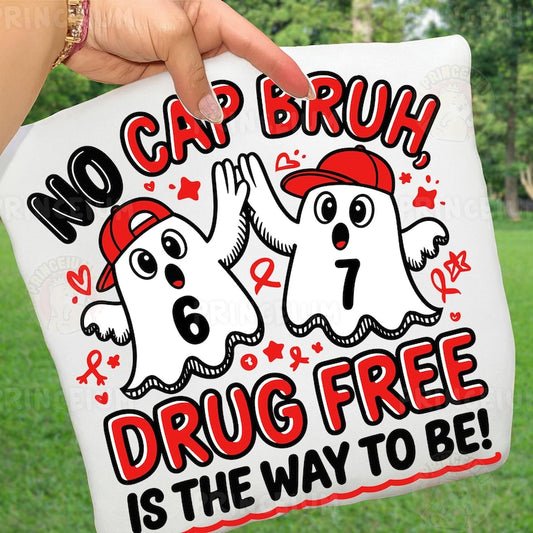 No Cap Bruh Ghosts in Caps