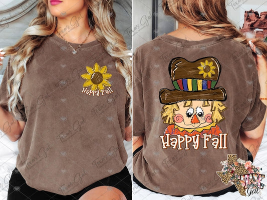 Happy Fall Scarecrow