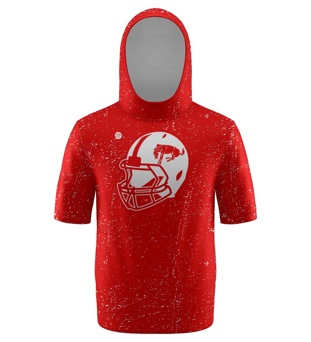 Performance Hooded Tees- Football Helmet Custom Team