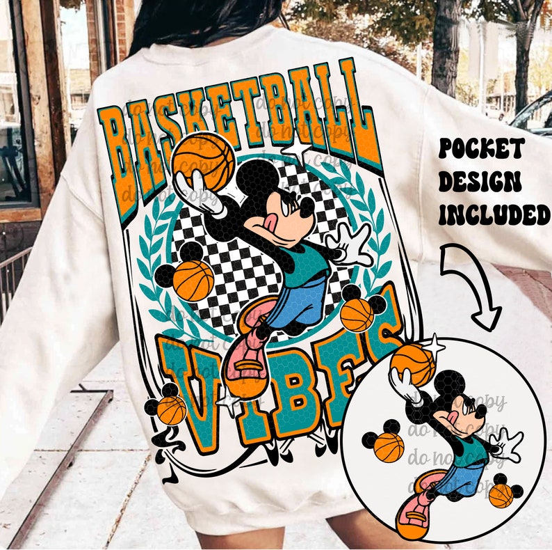 Basketball Vibes Mickey