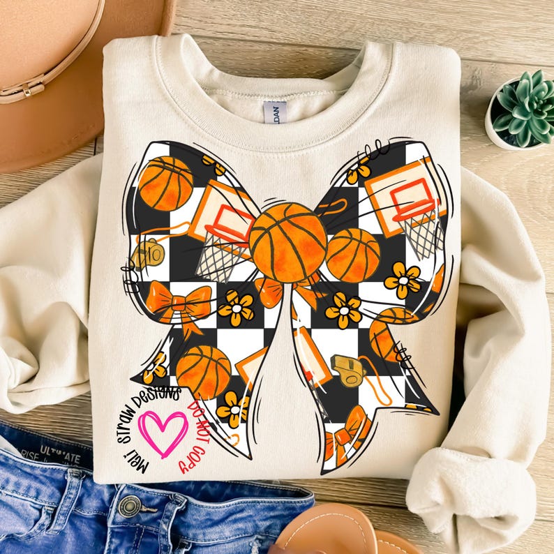 Retro Checkered Bow