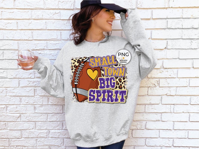 Small Town Big Spirit Cheetah Background