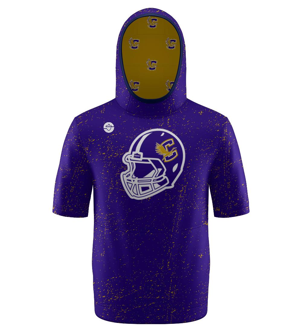 Performance Hooded Tees- Football Helmet Custom Team
