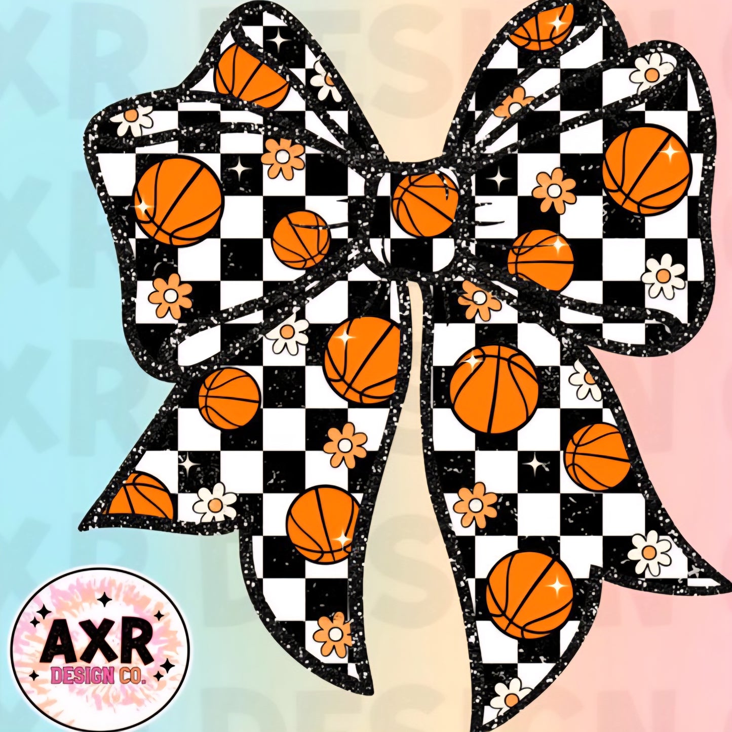 Basketball Coquette Bow
